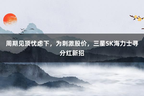周期见顶忧虑下，为刺激股价，三星SK海力士寻分红新招